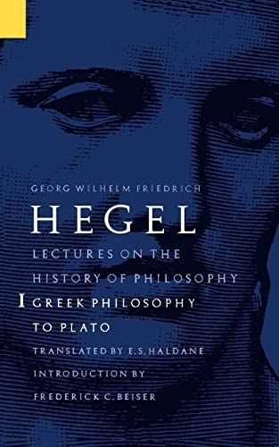 Lectures on the History of Philosophy