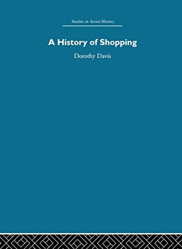 A History of Shopping