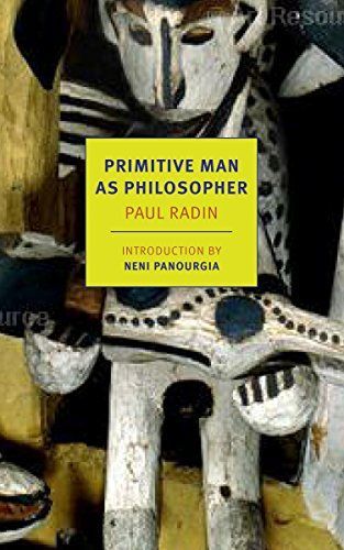 Primitive Man As Philosopher