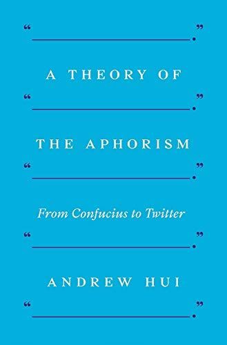 A Theory of the Aphorism