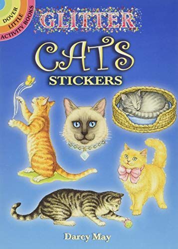 Glitter Cats Stickers