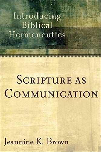 Scripture as Communication