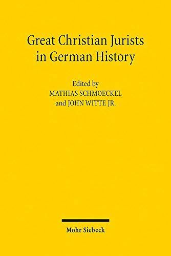 Great Christian Jurists in German History