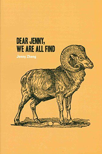 Dear Jenny, We are All Find