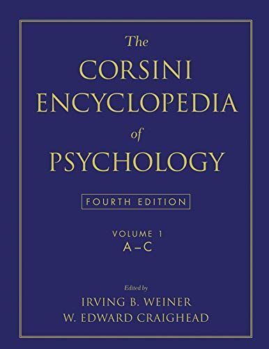 The Corsini Encyclopedia of Psychology