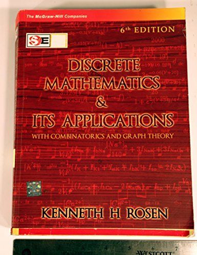 Discrete Mathematics and Its Applications