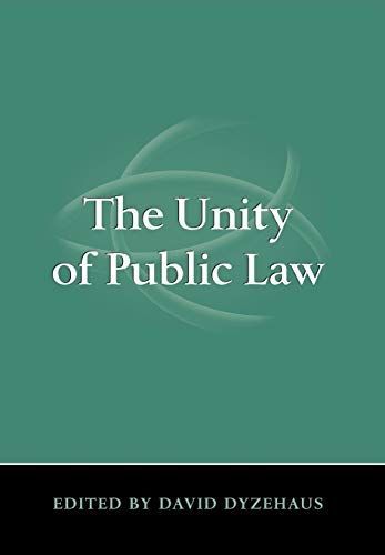 The Unity of Public Law