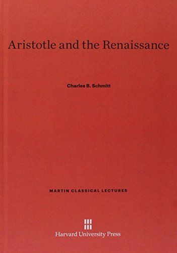 Aristotle and the Renaissance