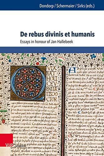 De Rebus Divinis Et Humanis