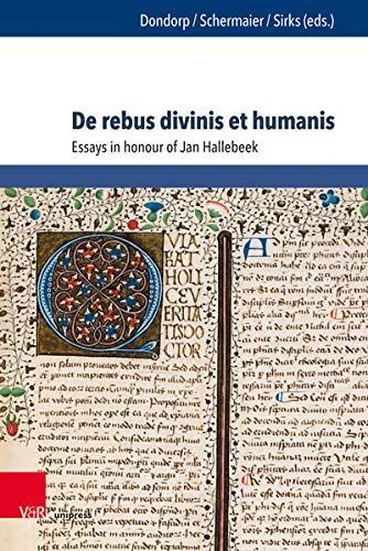 De Rebus Divinis Et Humanis