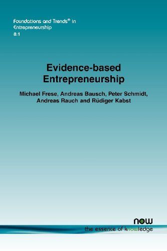 Evidence-based Entrepreneurship