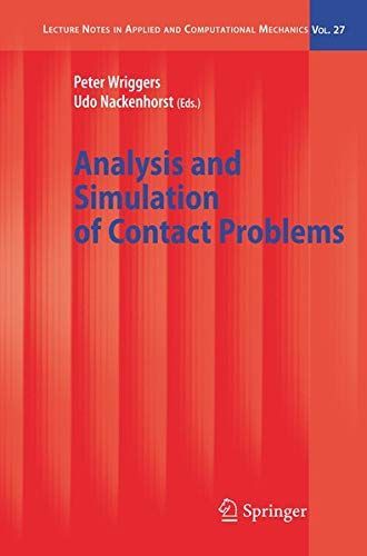 Analysis and Simulation of Contact Problems