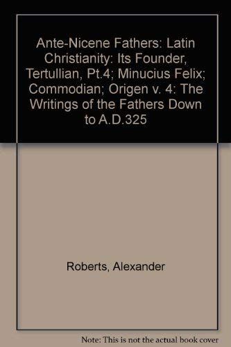 Ante-Nicene Fathers