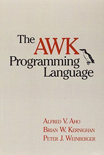 The AWK Programming Language