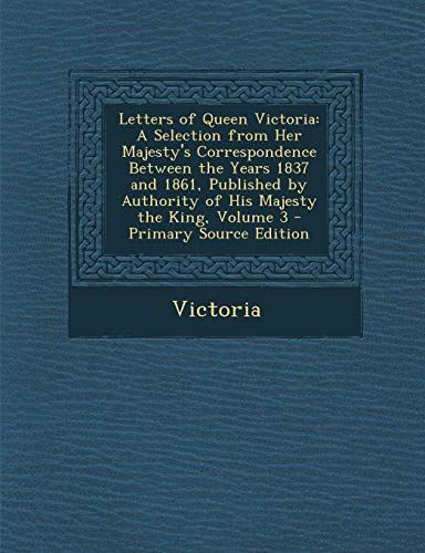 Letters of Queen Victoria