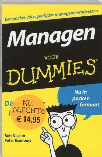 Managing For Dummies