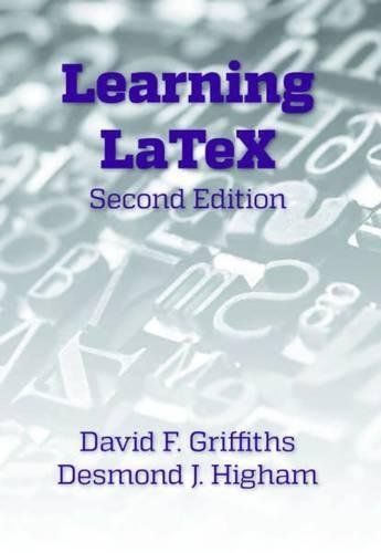 Learning LaTeX