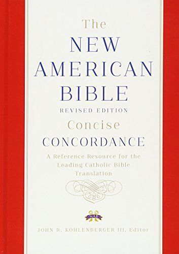 The New American Bible Concise Concordance