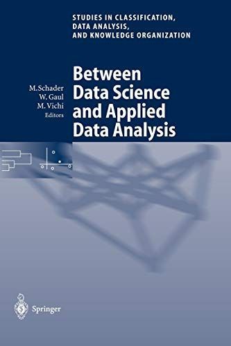 Between Data Science and Applied Data Analysis