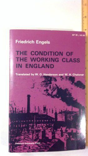 The Condition of the Working Class in England