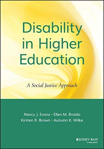 Disability in Higher Education