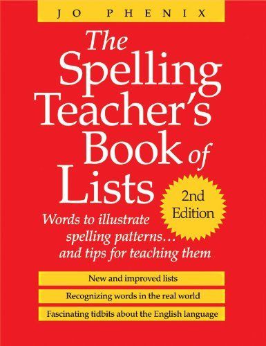 The Spelling Teacher's Book of Lists