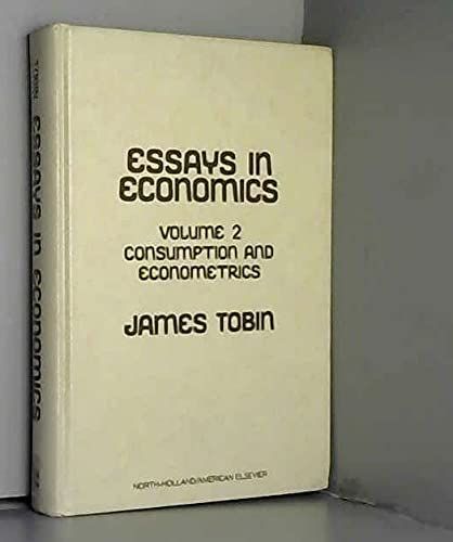 Essays in Economics: Consumption and econometrics