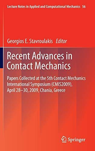 Recent Advances in Contact Mechanics