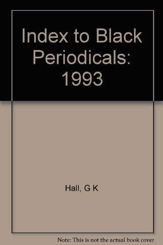 Index to Black Periodicals, 1993