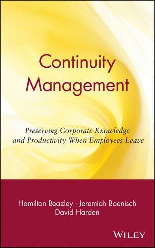 Continuity Management