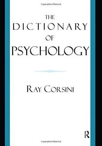 The Dictionary of Psychology