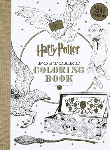 Harry Potter Postcard Coloring Book