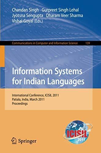 Information Systems for Indian Languages