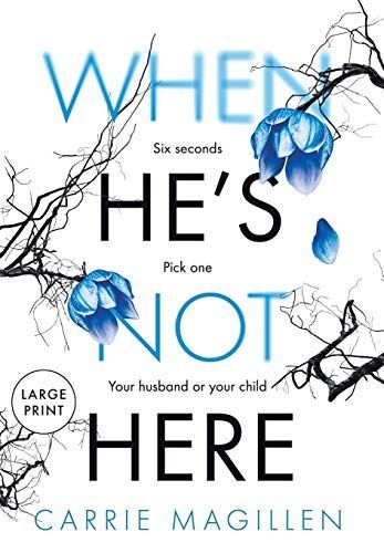 When HE'S Not HERE: Six SECONDS. Pick ONE. Your HUSBAND? Or Your CHILD? (Large Print Edition)
