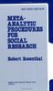 Meta-Analytic Procedures for Social Research