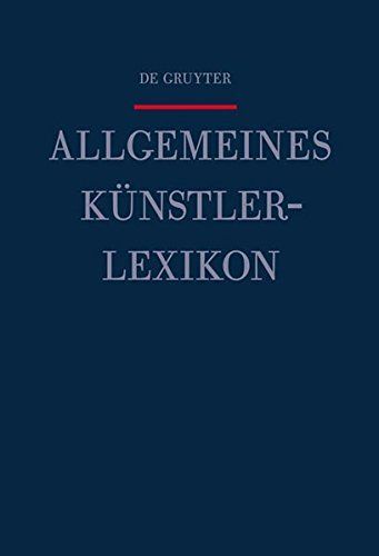 Allgemeines Künstlerlexikon: A-Alanson