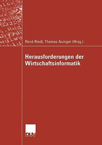 Herausforderungen der Wirtschaftsinformatik