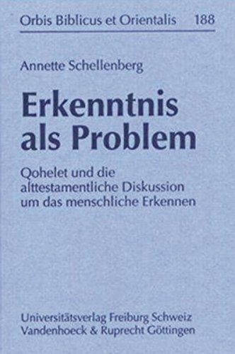 Erkenntnis als Problem