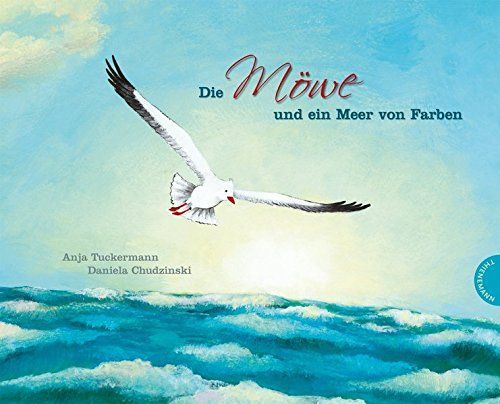 Die Möwe und ein Meer von Farben