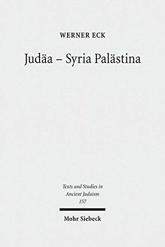 Judäa - Syria Palästina