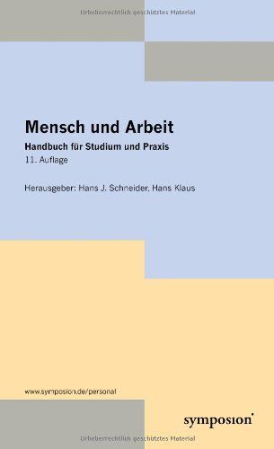 Mensch und Arbeit