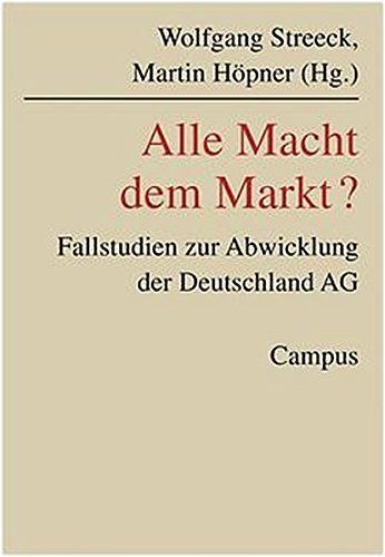 Alle Macht dem Markt?