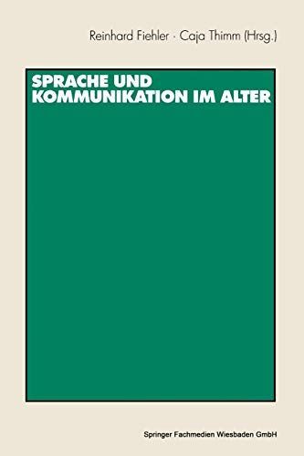 Sprache und Kommunikation im Alter