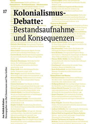 Kolonialismus-Debatte: Bestandsaufnahme und Konsequenzen