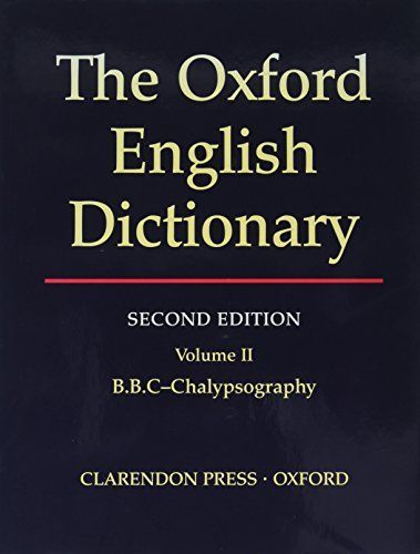 The Oxford English Dictionary