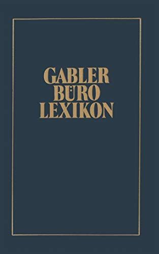 Gabler Büro Lexikon