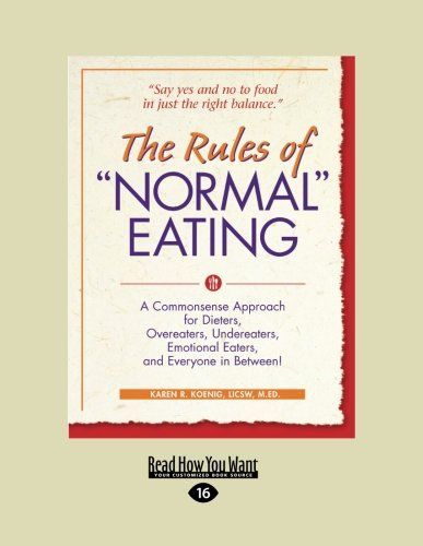 The Rules of "Normal" Eating