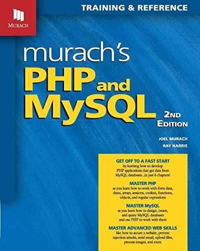 Murach's PHP and MySQL