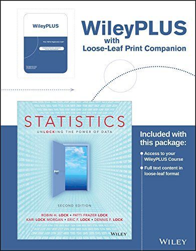 Statistics: Unlocking the Power of Data, Loose-leaf Print Companion