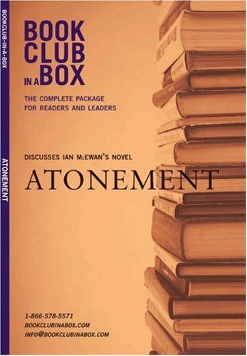 Book Club in a Box Presents the Discussion Companion for Ian McEwan's Novel Atonement